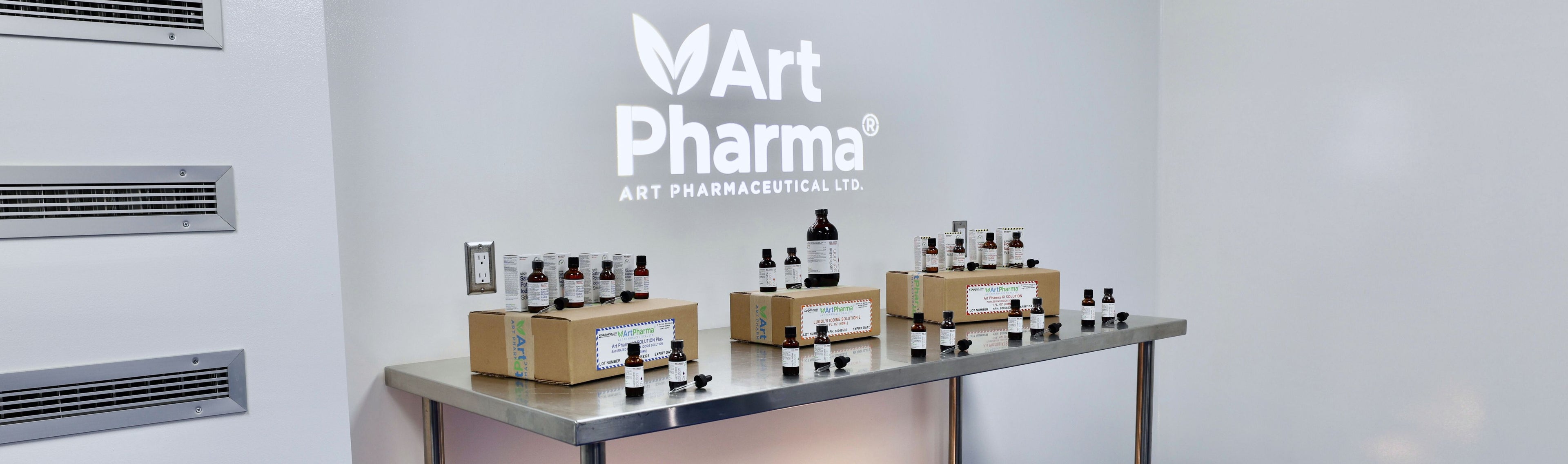 Art Pharma 2023 Quality Iodine and Potassium Iodide products.