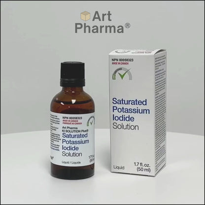 Art Pharma KI Solution Plus® 1.7 oz Saturated Potassium Iodide Inverted