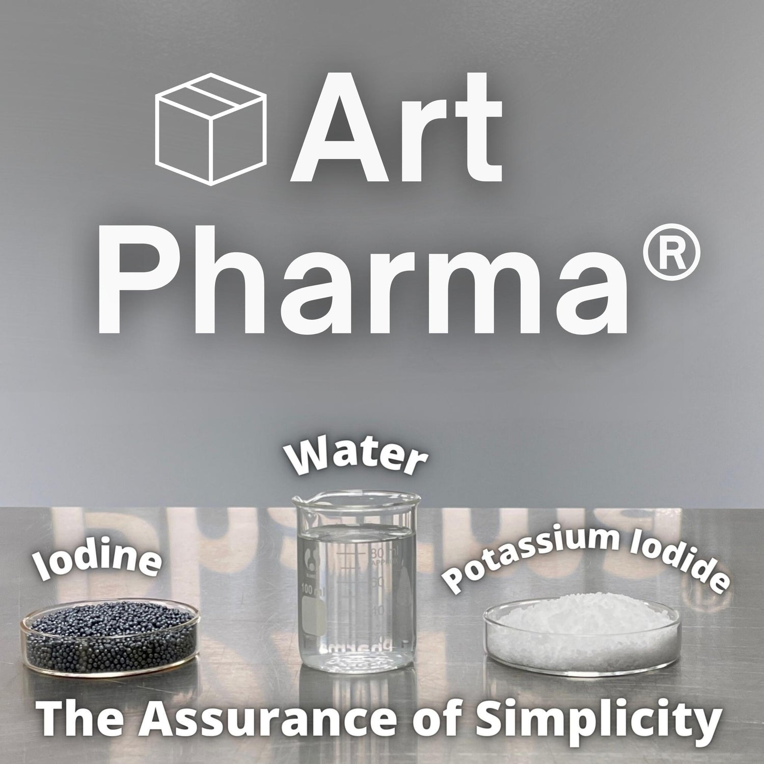 Art Pharma® Lugol's Iodine Solutions Simplicity of Iodine and Potassium Iodide